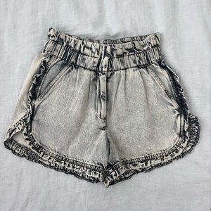 Sea Dax Acid wash denim shorts
